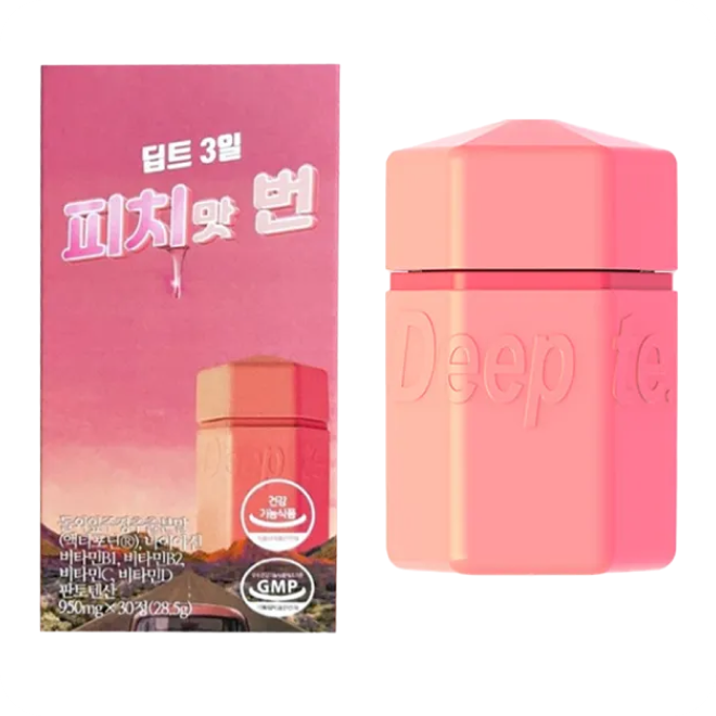 딥트 3일 피치맛 번